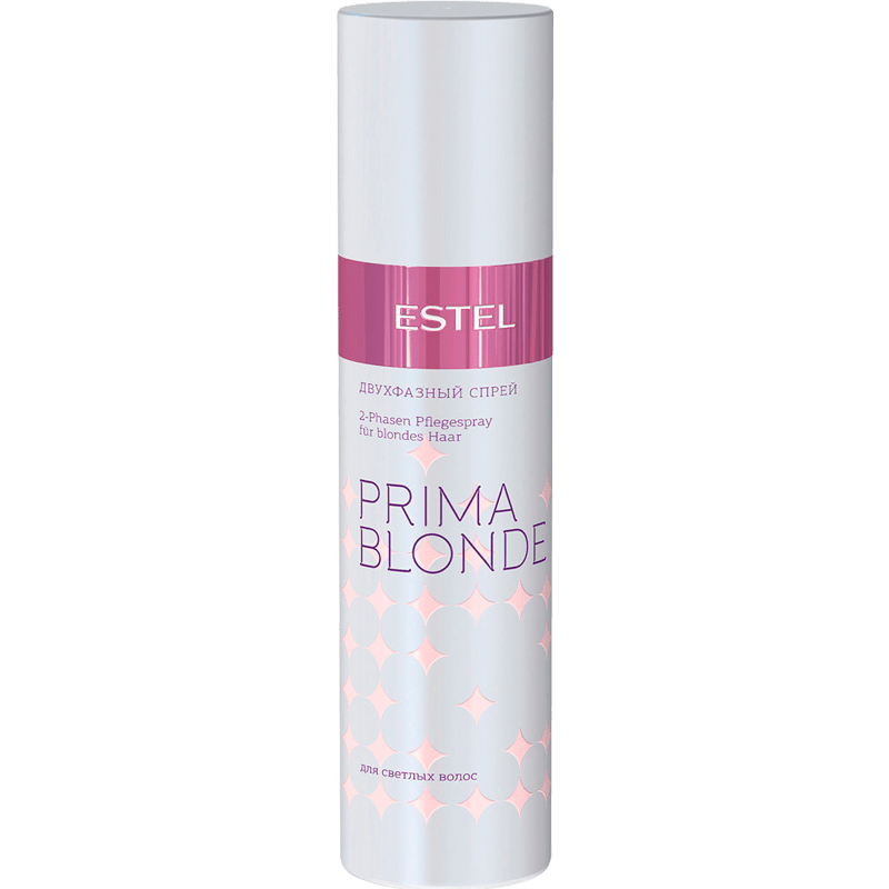 Spray bifazic pentru Păr blond ESTEL PRIMA BLONDE, 200 ml - ESTEL Moldova