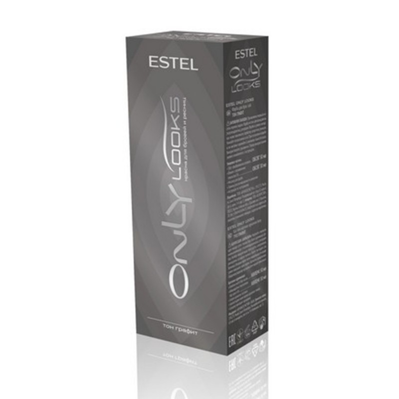 Vopsea pentru gene și sprâncene Only Looks, 604 grafit, 80 ml