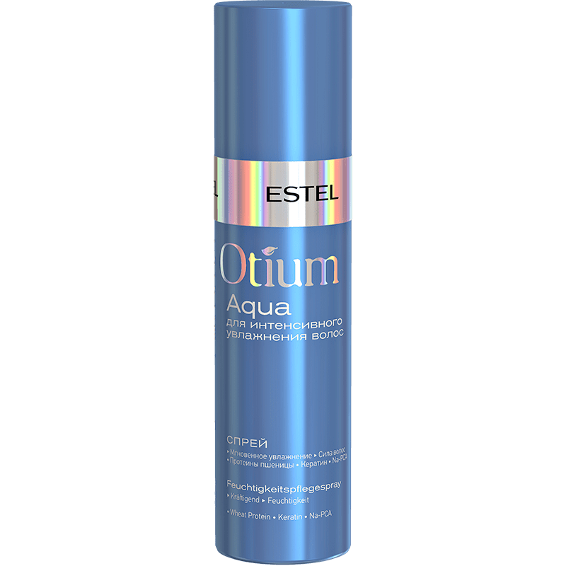 Spray pentru hidratarea intensă a Părui ESTEL OTIUM AQUA, 200 ml - ESTEL Moldova