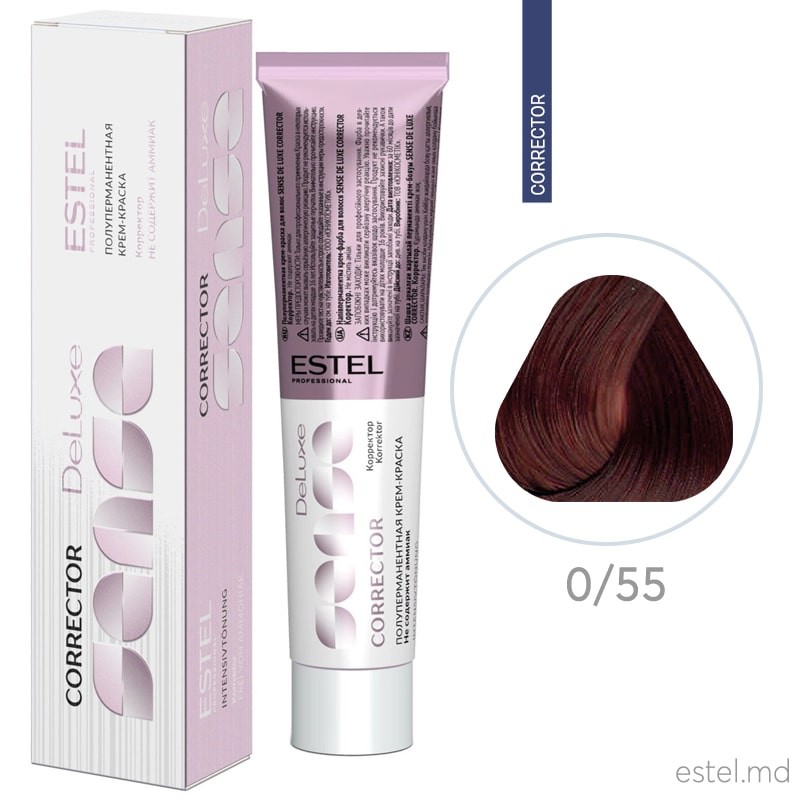 Corector De Luxe Sense 0/55 rosu 60 ml