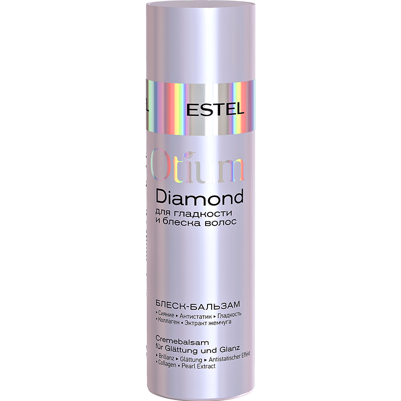 Balsam-luciu pentru netezimea și luciul Părui ESTEL OTIUM DIAMOND, 200 ml - ESTEL Moldova