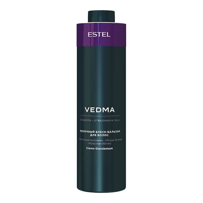 Șampon-luciu cu lapte pentru păr ESTEL VEDMA, 1000 ml - ESTEL Moldova