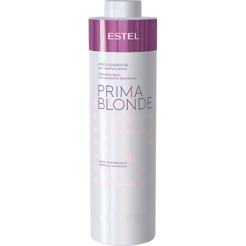 Șampon-luciu pentru păr blond ESTEL PRIMA BLONDE, 1000 ml - ESTEL Moldova