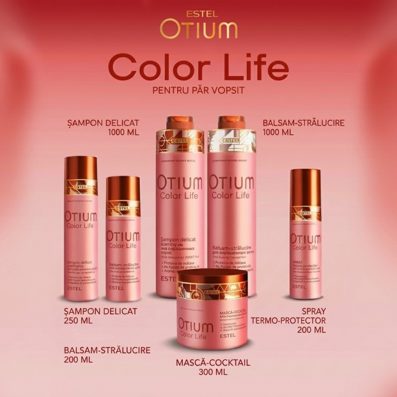Деликатный шампунь для окрашенных волос ESTEL OTIUM COLOR LIFE, 250 мл