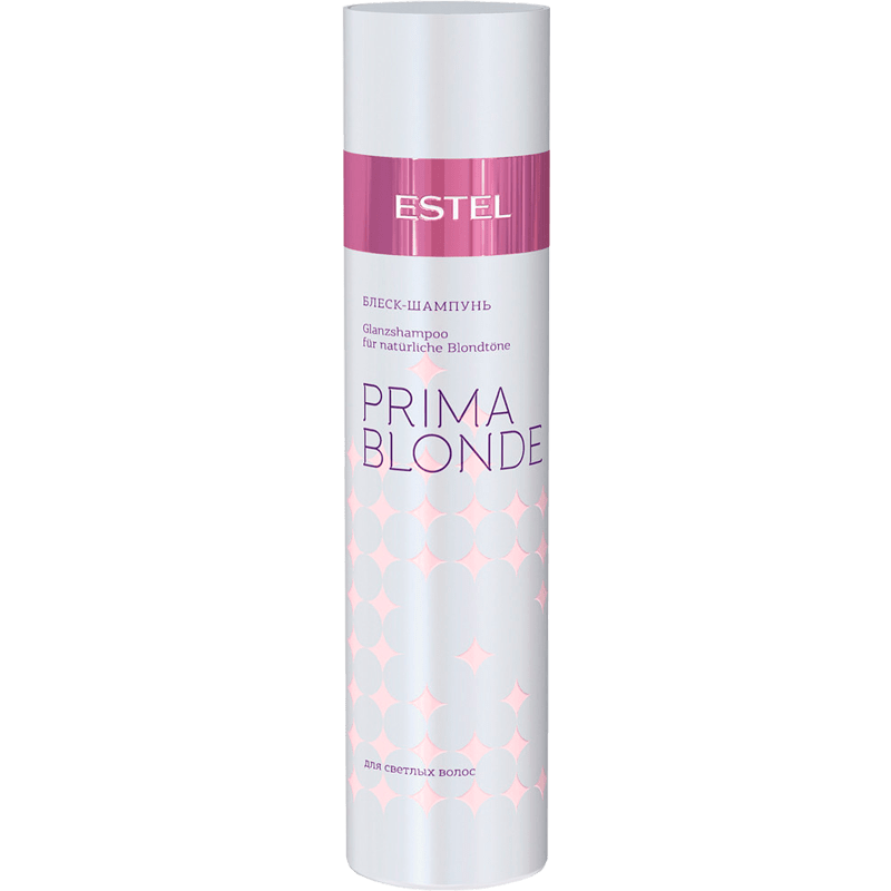 Șampon-luciu pentru păr blond ESTEL PRIMA BLONDE, 250 ml - ESTEL Moldova