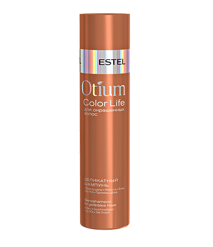 Șampon delicat pentru Păr vopsit ESTEL OTIUM COLOR LIFE, 250 ml - ESTEL Moldova