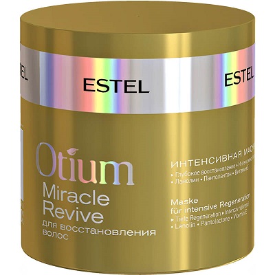 Интенсивная маска для восстановления волос ESTEL OTIUM MIRACLE REVIVE, 300 мл