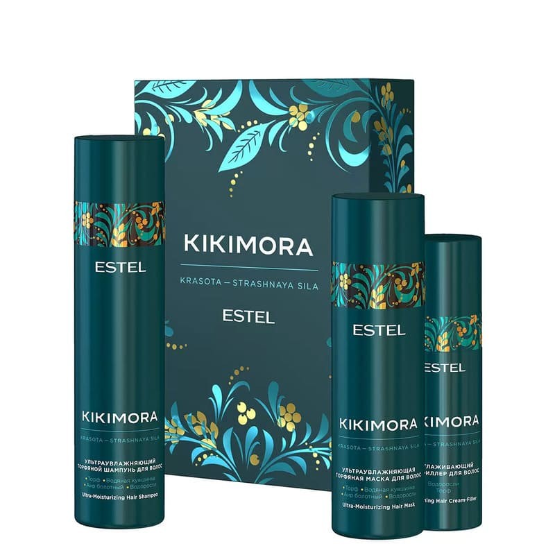 Набор KIKIMORA by ESTEL (Шампунь 250 мл, маска 200 мл, крем 100 мл)