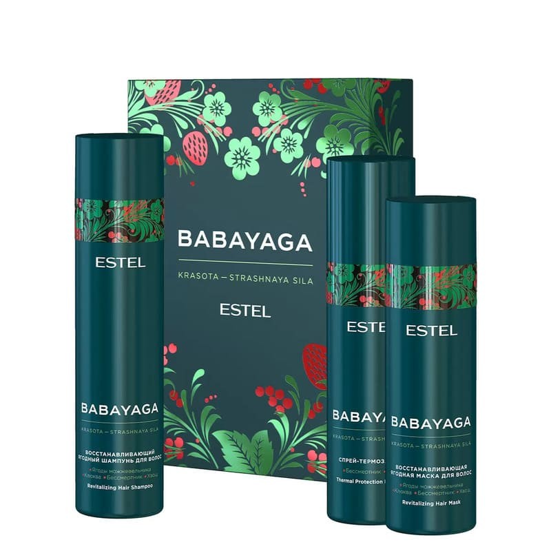 Набор BABAYAGA by ESTEL (Шампунь 250 мл, Маска 200 мл, Спрей 200 мл)