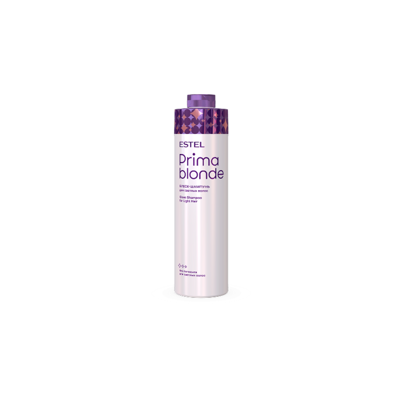 Șampon-luciu pentru păr blond ESTEL PRIMA BLONDE, 1000 ml - ESTEL Moldova