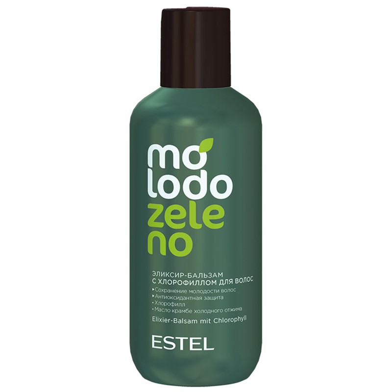 Balsam-elexir cu clorofilă pentru păr ESTEL Molodo Zeleno, 200 ml