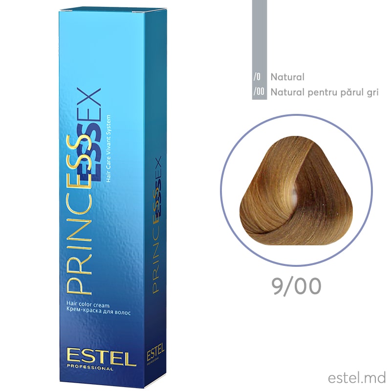Крем-краска для волос PRINCESS ESSEX, 9/00 Блондин для седины, 60 мл