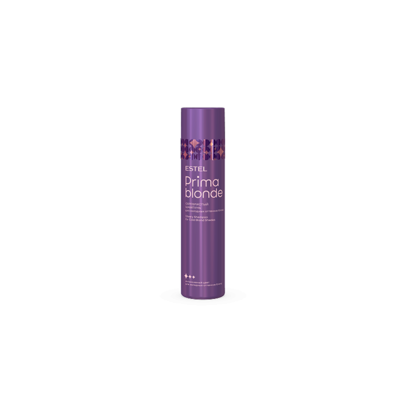 Șampon argintiu pentru nuanțele reci de blond ESTEL PRIMA BLONDE, 250 ml - ESTEL Moldova