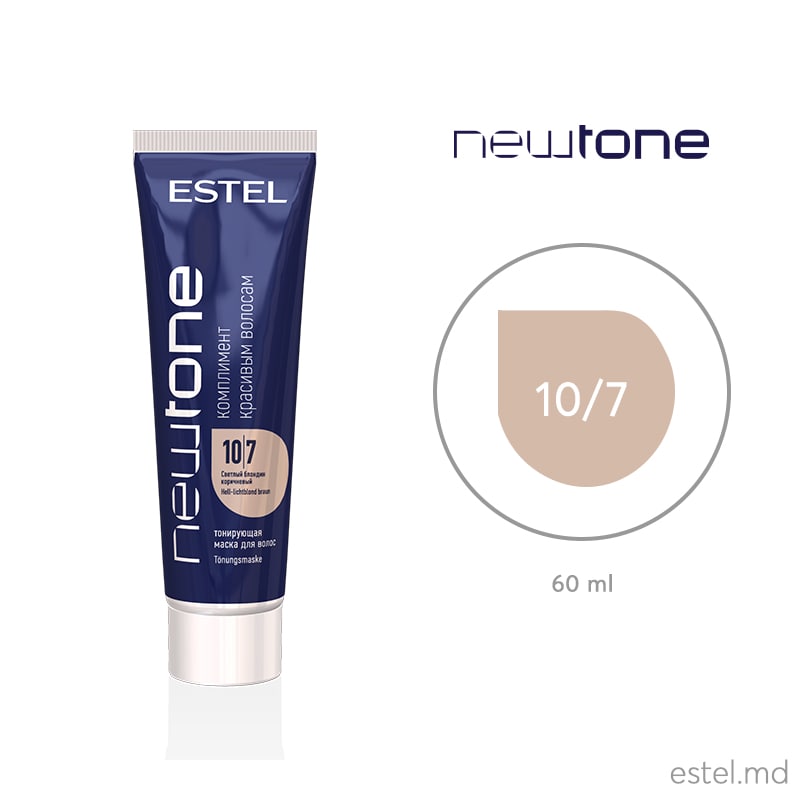 ESTEL HC NewTone 10/7 masca nuantatoare 60 ml pentru par