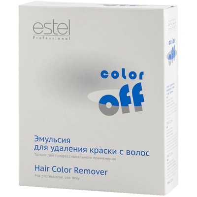 Эмульсия для удаления стойких красок с волос COLOR OFF, 3х120 мл