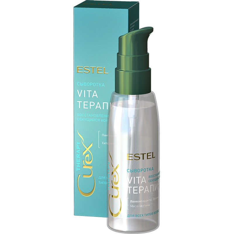 Ser "Vita-therapy" pentru toate tipurile de păr ESTEL CUREX THERAPY, 100 ml - ESTEL Moldova