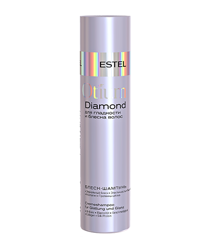 Șampon-luciu pentru netezimea și luciul Părui ESTEL OTIUM DIAMOND, 250 ml - ESTEL Moldova