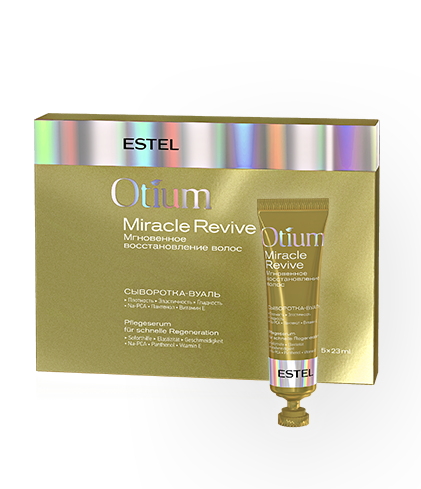 Сыворотка-вуаль для волос "Мгновенное восстановление" ESTEL OTIUM MIRACLE REVIVE 5*23 мл