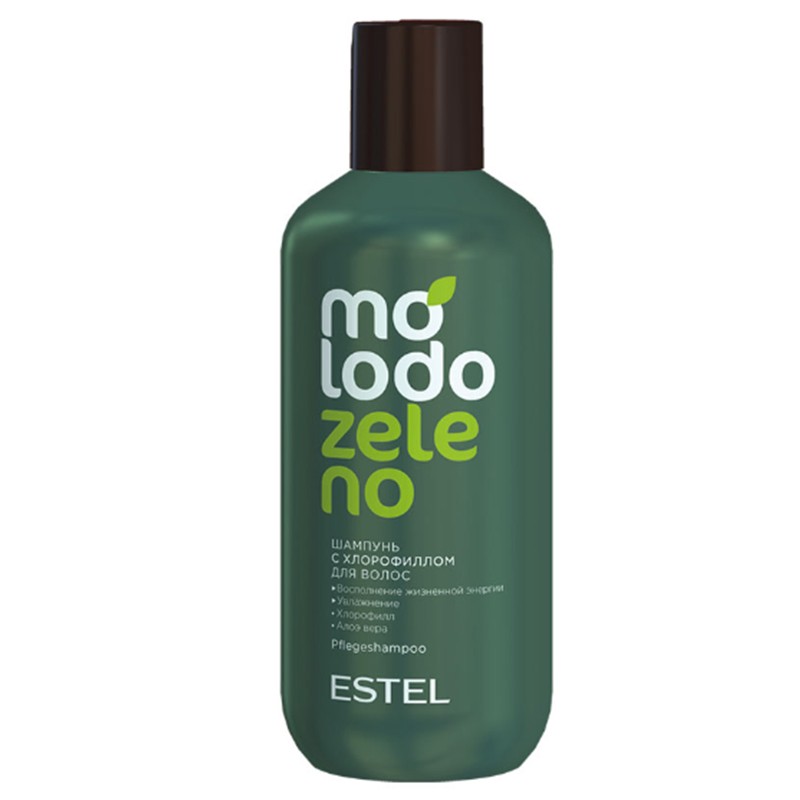 Șampon cu clorofilă pentru păr ESTEL Molodo Zeleno, 250 ml