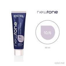 Mască nuanţatoare pentru par Estel NewTone, 10/6 Blond deschis violet, 60 ml 26704 Estel Moldova