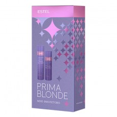 Набор ESTEL PRIMA BLONDE "Мне фиолетово" для холодных оттенков блонд (Шампунь 250 мл, Бальзам 200 мл) 101485 Estel Moldova