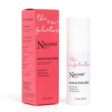 Ser peeling cu acizi AHA si PHA regenerare pentru ten uscat The Exfoliator Nacomi Next Level, 30 ml 104892 Estel Moldova