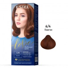 Краска для волос ESTEL Love, 6/4 - Каштан, 100 мл 9754 Estel Moldova