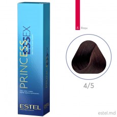 Vopsea cremă permanentă pentru păr PRINCESS ESSEX, 4/5 Şaten roşu, 60 ml 4210 Estel Moldova