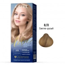 Краска для волос ESTEL Love, 8/0 - Светло-русый, 100 мл 9766 Estel Moldova