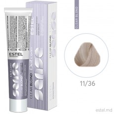 Vopsea-crema semipermanenta Estel DE LUXE SENSE CLEAR BLOND, 11/36 Ultra blond auriu-violet, 60 ml 28246 Estel Moldova