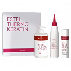 Set procedura de tratament par cu cheratina ESTEL THERMOKERATIN (Apa cu cheratina, Masca cu cheratina, termoactivator) 26436 Estel Moldova