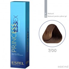 Vopsea cremă permanentă pentru păr PRINCESS ESSEX, 7/00 Castaniu pentru păr alb, 60 ml 5228 Estel Moldova