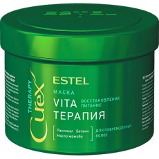 Mască Vita-therapy pentru păr deteriorat ESTEL CUREX THERAPY, 500 ml 20028 Estel Moldova