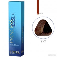Крем-краска для волос PRINCESS ESSEX, 6/7 Темно-русый коричневый, 60 мл 8944 Estel Moldova