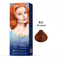 Краска для волос ESTEL Love, 8/4 - Янтарный, 100 мл 9767 Estel Moldova