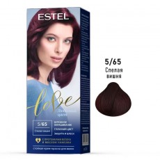 Краска для волос ESTEL Love, 5/65 - Спелая вишня, 100 мл 9752 Estel Moldova
