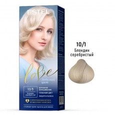 Краска для волос ESTEL Love, 10/1 - Блондин серебристый, 100 мл 9744 Estel Moldova
