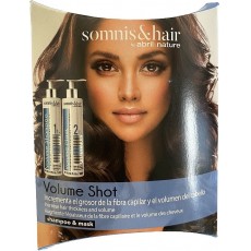 Set miniproduse pentru par fin fara volum Volume Somnis and Hair (Sampon 30 ml, Masca 30 ml) 105025 Estel Moldova