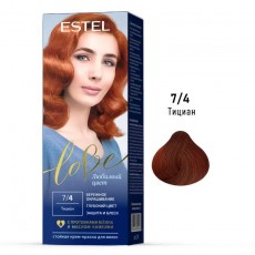 Краска для волос ESTEL Love, 7/4 - Тициан, 100 мл 9761 Estel Moldova