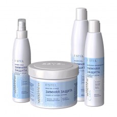 Set Promo pentru toate tipurile de păr ESTEL Curex Winter (Șampon 300ml, Balsam 250ml, Masca 500ml, Spray 200ml)  Estel Moldova