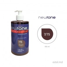 Mască nuanţatoare NewTone, 7/75 Castaniu maroniu-roşu, 435 ml 9365 Estel Moldova