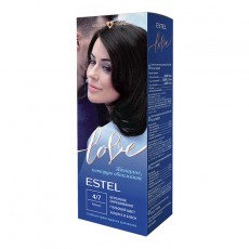 Vopsea-crema permanenta pentru par Estel Love, 4/7 - Mocca, 100 ml 9748 Estel Moldova