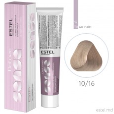 Vopsea-cremă semipermanentă pentru păr DE LUXE SENSE, 10/16 Blond deschis gri-violet, 60 ml 11308 Estel Moldova