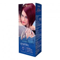 Vopsea-crema permanenta pentru par Estel Love, 6/5 - Bordo, 100 ml 9756 Estel Moldova