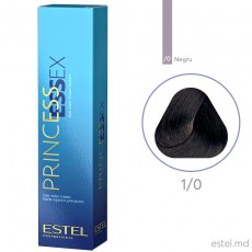 Крем-краска для волос PRINCESS ESSEX, 1/0 Черный, 60 мл 5108 Estel Moldova