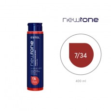 Mască nuanţatoare NewTone, 7/34 Castaniu auriu-aramiu, 400 ml 106178 Estel Moldova