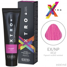 Пигмент прямого действия для волос XTRO, Розовый, 100 мл 26999 Estel Moldova