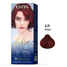 Краска для волос ESTEL Love, 6/5 - Бордо, 100 мл 9756 Estel Moldova