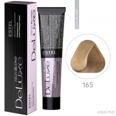 Vopseaua-îngrijire permanentă DE LUXE HIGH BLOND, 165 Blond special violet-roşu, 60 ml 5139 Estel Moldova