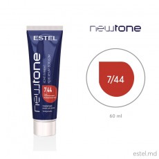 Mască nuanţatoare NewTone, 7/44 Castaniu aramiu intens, 60 ml 26708 Estel Moldova